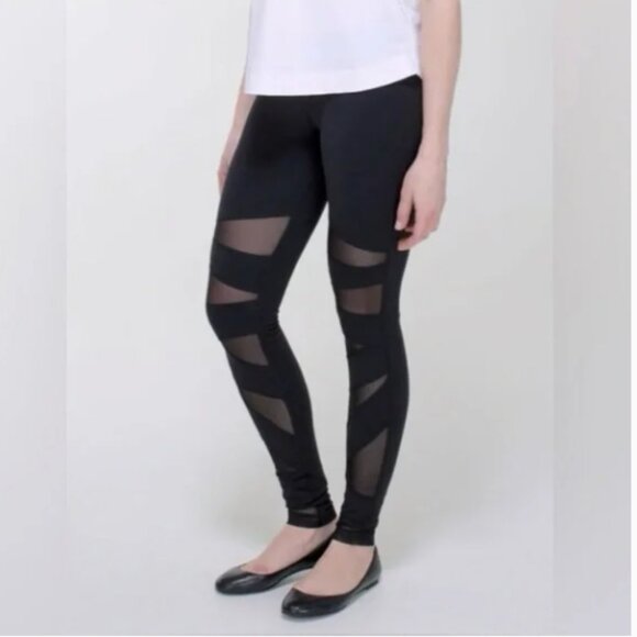 Lululemon Leggings Tech Mesh - Picture 2 of 8